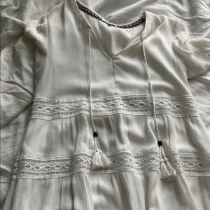 White summer dress M